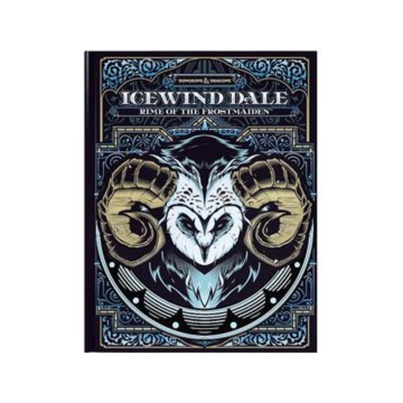 Wizards of the Coast - Dungeons and Dragons - 5th Edition - Icewind Dale - Rime of the Frostmaiden - Hardcover - Alternate Cover