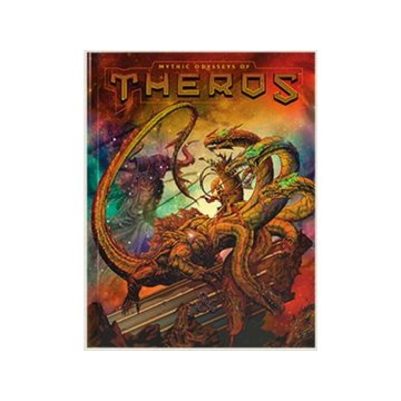 Wizards of the Coast - Dungeons and Dragons - 5th Edition - Mythic Odysseys of Theros - Alternate Cover - Hardcover