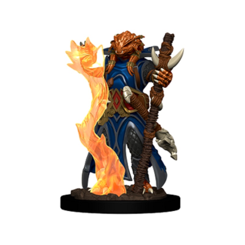 Wizards of the Coast - Dungeons and Dragons - Icons of the Realms - Dragonborn Sorcerer Female - Premium Figure - 93029