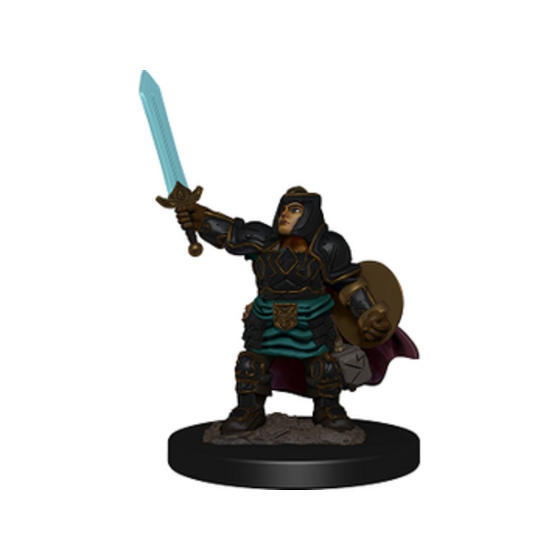Wizards of the Coast - Dungeons and Dragons - Icons of the Realms - Dwarf Paladin Female - Premium Figure - 93027