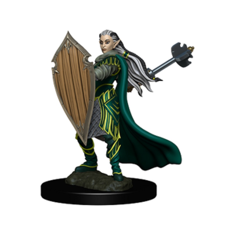 Wizards of the Coast - Dungeons and Dragons - Icons of the Realms - Elf Paladin Female - Premium Figure - 93025