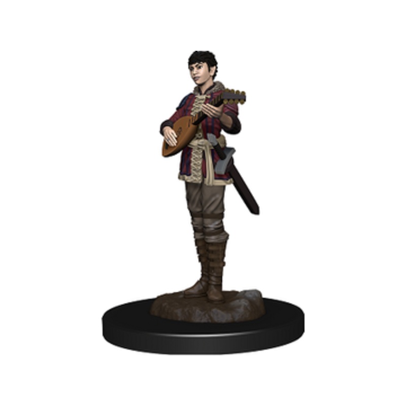 Wizards of the Coast - Dungeons and Dragons - Icons of the Realms - Half-Elf Bard Female - Premium Figure - 93028
