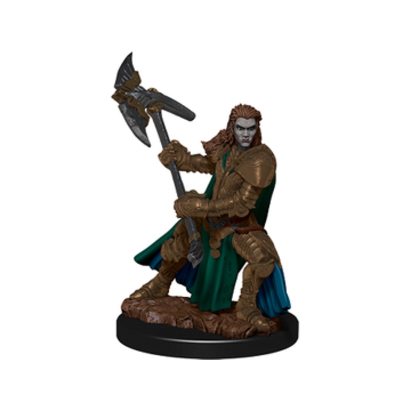 Wizards of the Coast - Dungeons and Dragons - Icons of the Realms - Half-Orc Fighter Female - Premium Figure - 93026