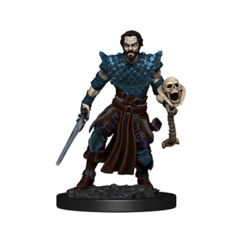 Wizards of the Coast - Dungeons and Dragons - Icons of the Realms - Human Warlock Male - Premium Figure - 93024