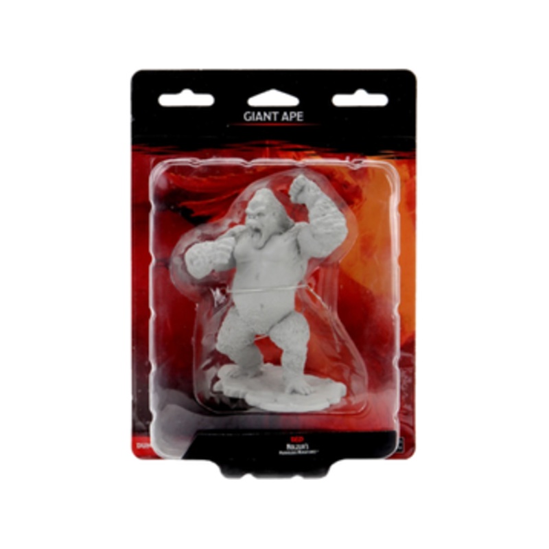 Wizkids - Dungeons and Dragons - Unpainted Miniature - Nolzurs Marvellous Miniatures - Great Ape - 90090