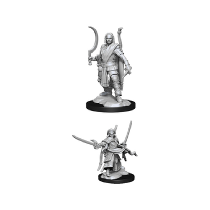 Wizkids - Dungeons and Dragons - Unpainted Miniature - Nolzurs Marvellous Miniatures - Human Male Ranger - 90142