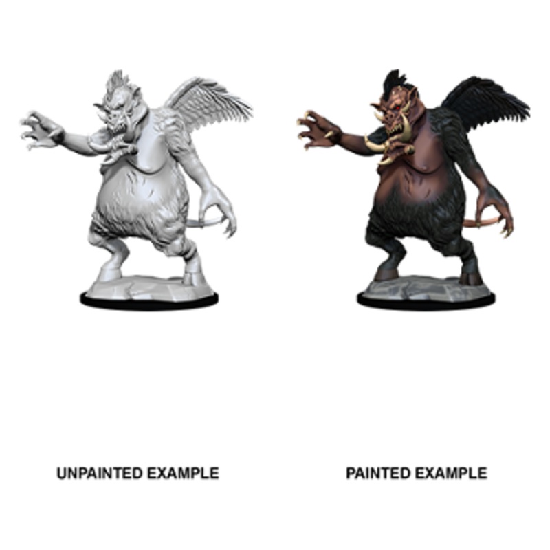 Wizkids - Dungeons and Dragons - Unpainted Miniature - Nolzurs Marvellous Miniatures - Nalfeshnee - 90084