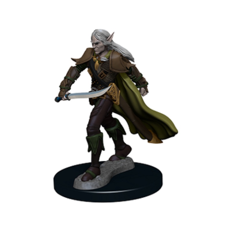 Wizkids - Pathfinder - Premium Miniatures - Elf Male Fighter - 77502