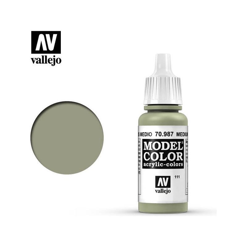 Acrylicos Vallejo - Medium Grey - 70 987