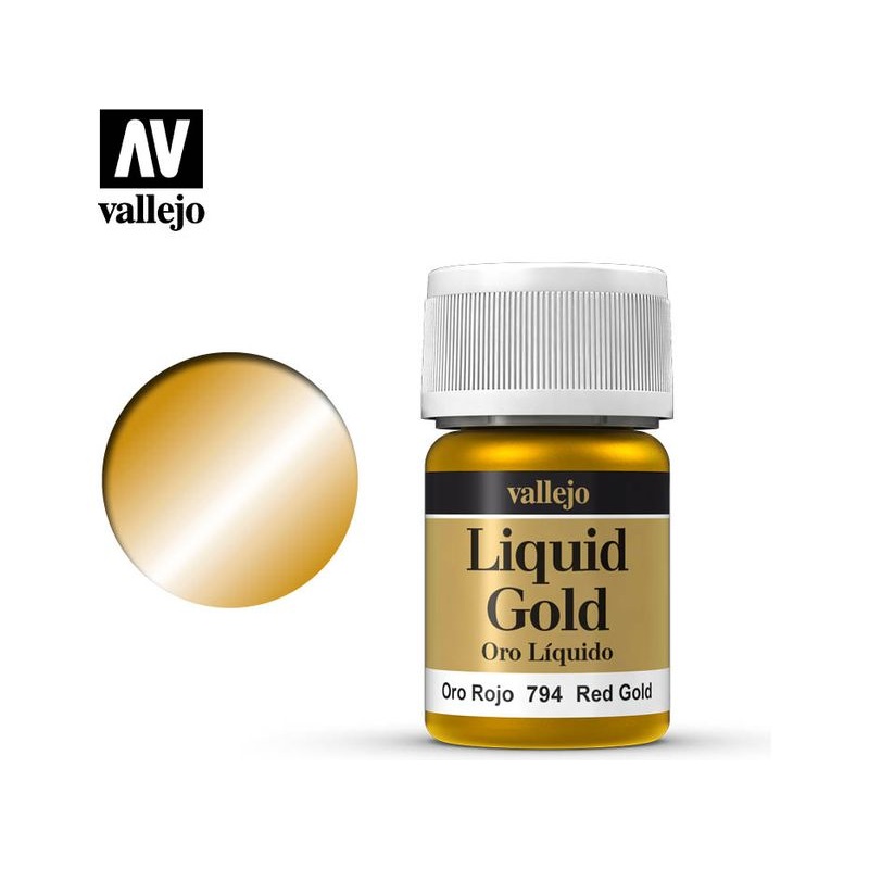 Acrylicos Vallejo - Red Gold - 70 794