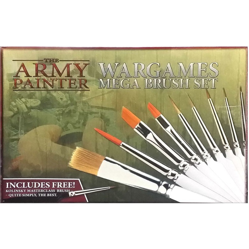 Army Painter - Wargames - Mega Brush Set