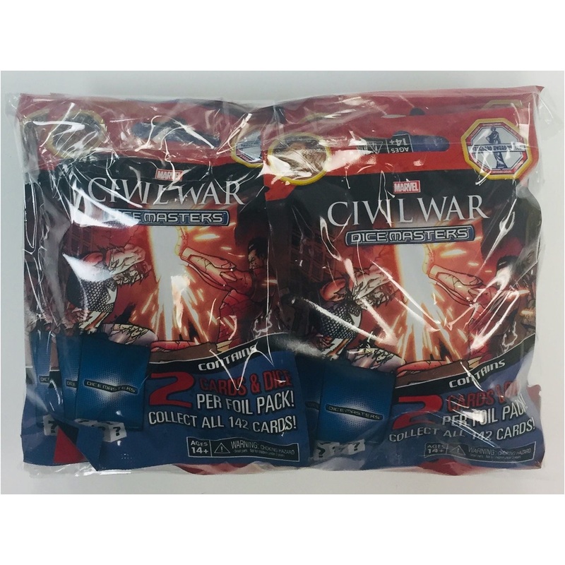 Wizkids - Dice Masters - Civil War - 10 Pack Bundle