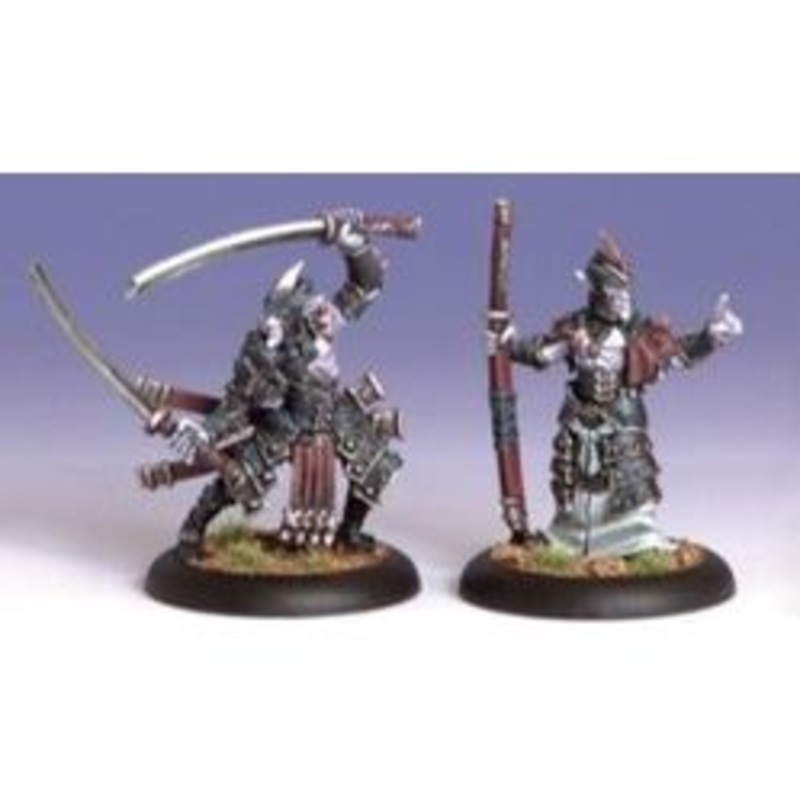Privateer Press - Hordes - Legion of Everblight - Blighted Swordsmen Abbot & Champ - PIP 73043