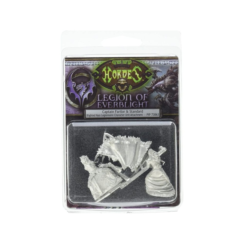 Privateer Press - Hordes - Legion of Everblight - Captain Farilor - Standard Unit Attachment - PIP 73063