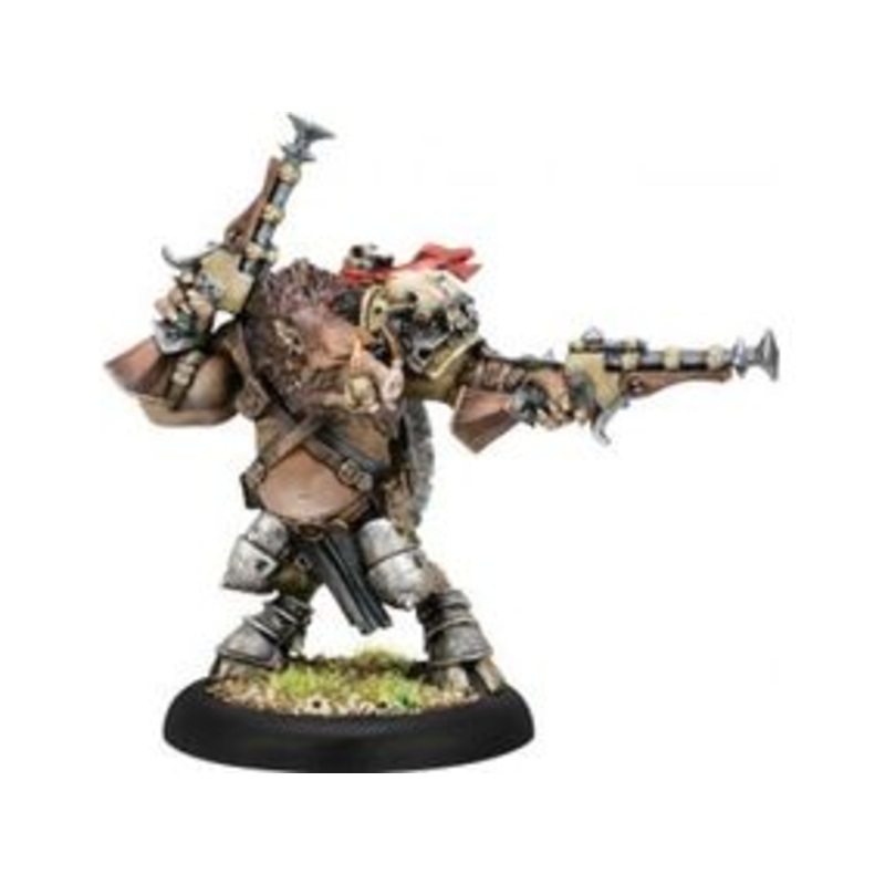 Privateer Press - Hordes - Minions - Farrow Brigand Warlord Unit Attachment - PIP 75060