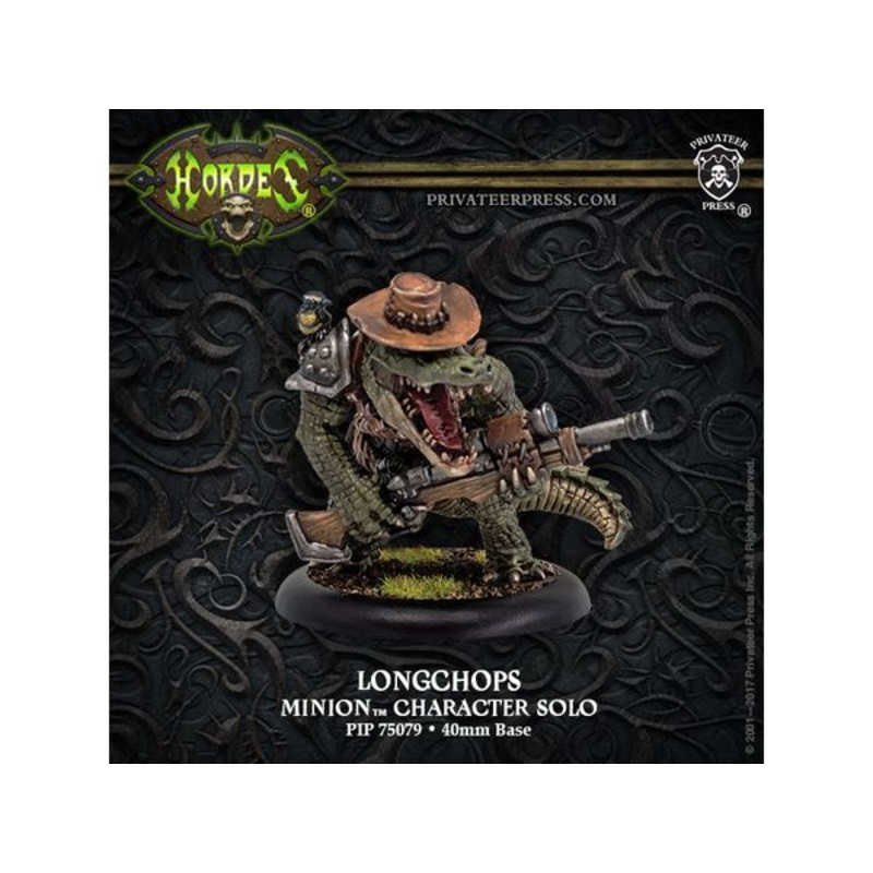 Privateer Press - Hordes - Minions - Longchops Gatorman Solo - PIP 75079