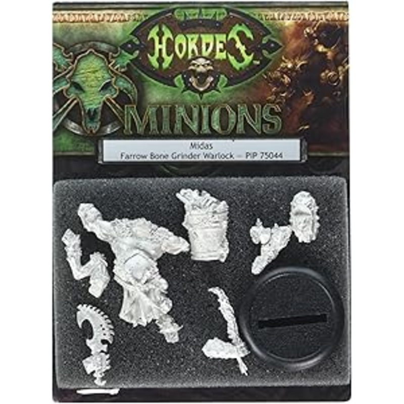 Privateer Press - Hordes - Minions - Midas Farrow Bone Grinder Warlock - PIP 75044