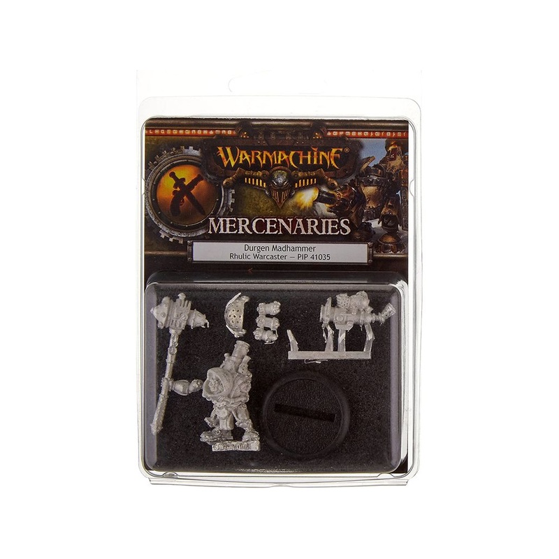 Privateer Press - Warmachine - Mercenaries - Durgen Madhammer - PIP 41035