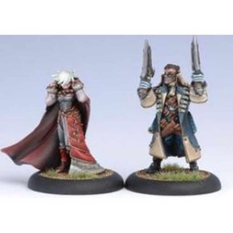 Privateer Press - Warmachine - Mercenaries - Pirate Lady Aiyana - Master Holt - PIP 41055