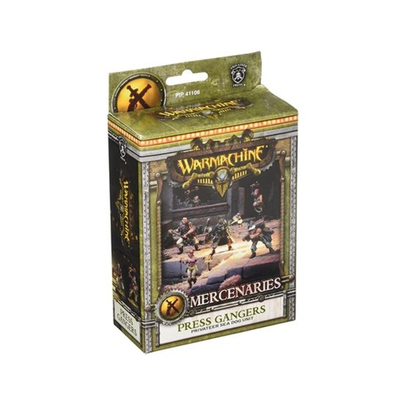 Privateer Press - Warmachine - Mercenaries - Press Gangers - Privateer Sea Dog Unit - PIP 41106