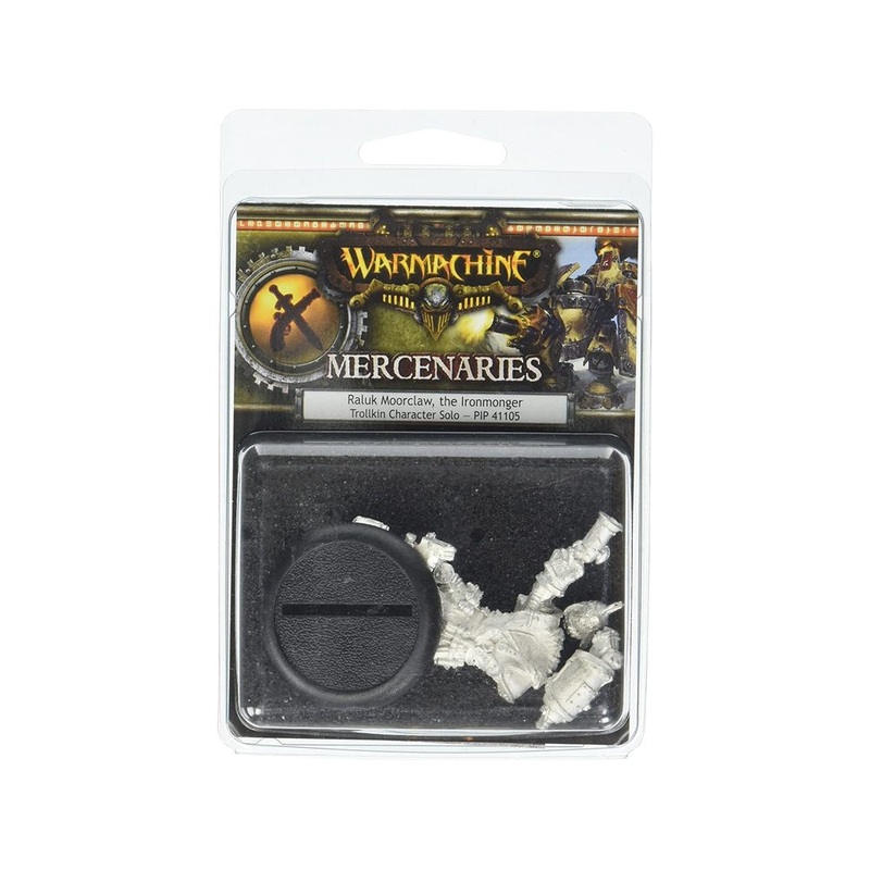 Privateer Press - Warmachine - Mercenaries - Raluk Moorclaw the Ironmonger - PIP 41105