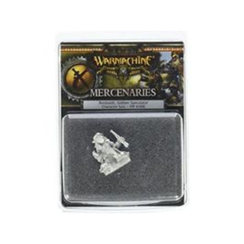 Privateer Press - Warmachine - Mercenaries - Reinholdt Gobber Speculator - PIP 41006