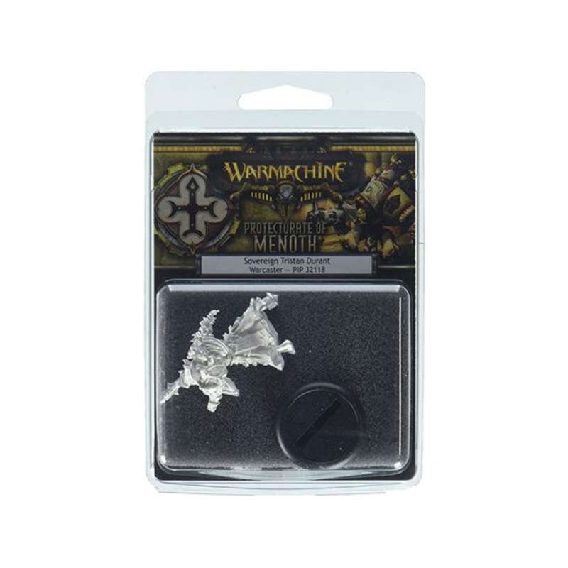 Privateer Press - Warmachine - Protectorate Of Menoth - Sovereign Tristan Durant - Warcaster - PIP 32118