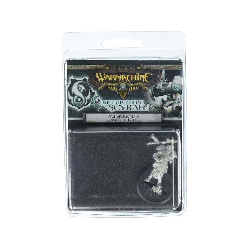 Privateer Press - Warmachine - Retribution Of Scyrah - Arcanist Mechanik Solo - PIP 35019