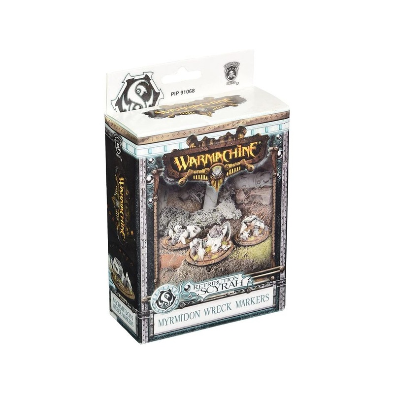 Privateer Press - Warmachine - Retribution of Scyrah - Myrmidon Wreck Markers - PIP 91068