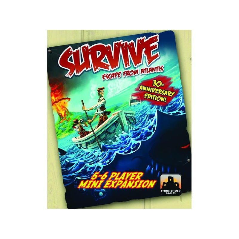 Stronghold Games - Survive - Escape From Atlantis! - 5-6 Player Mini Expansion