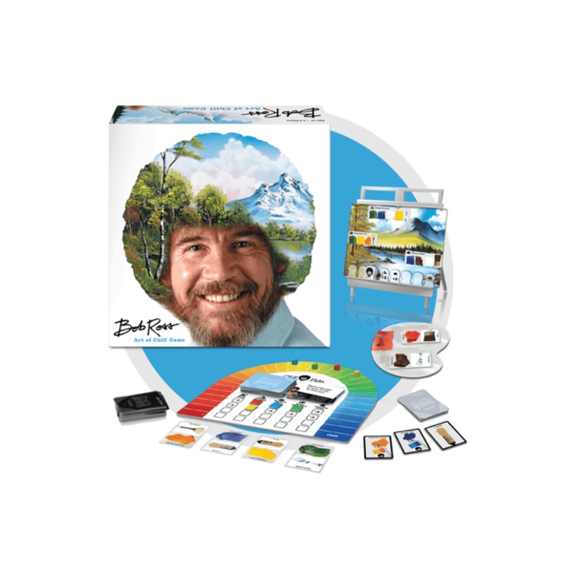 Big G Creative - Bob Ross - Art of Chill - Board Game