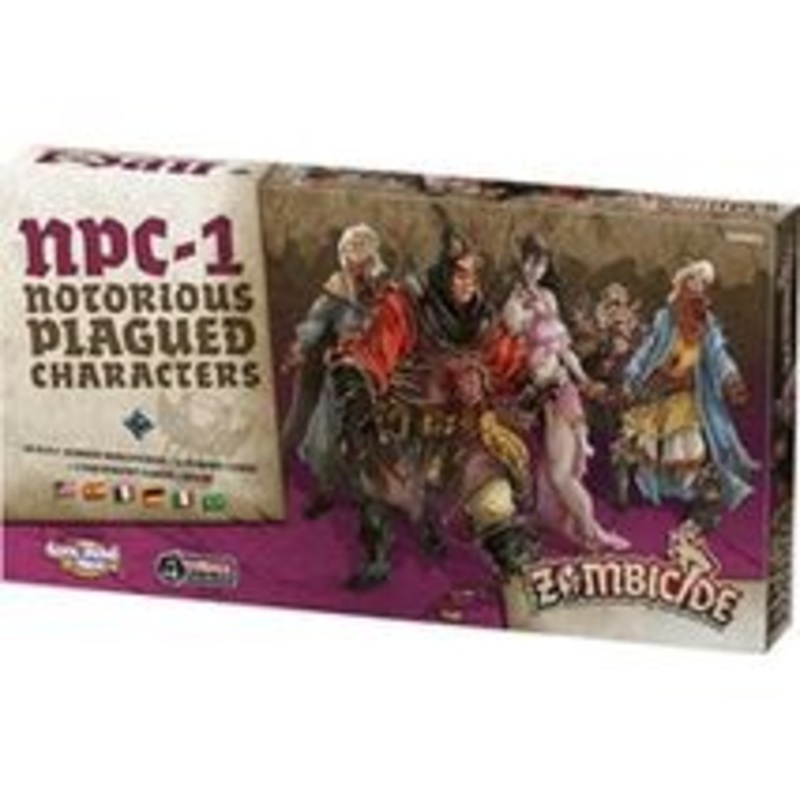 Cool Mini or Not - Zombicide - Notorious Plagued Characters - NPC-1 Box