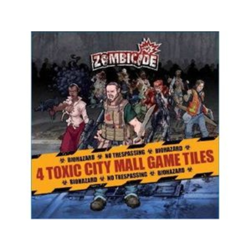 Cool Mini or Not - Zombicide - Toxic City Mall Tiles