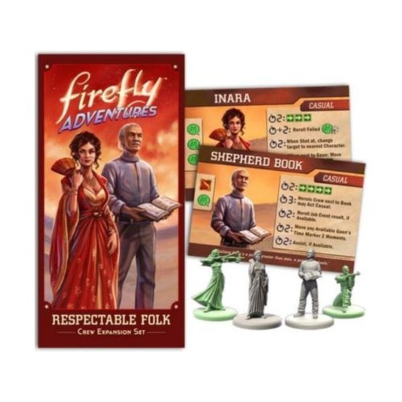 Gale Force Nine - Firefly Adventures - Respectable Folk - Crew Expansion Set