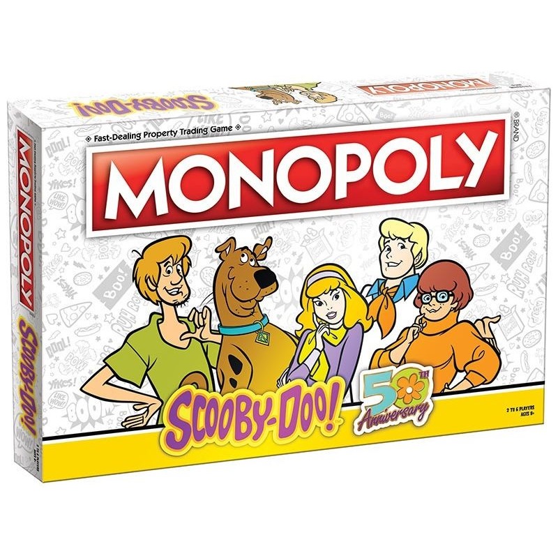 Usaopoly - Monopoly - Scooby-Doo! - 50th Anniversary Collectors Edition