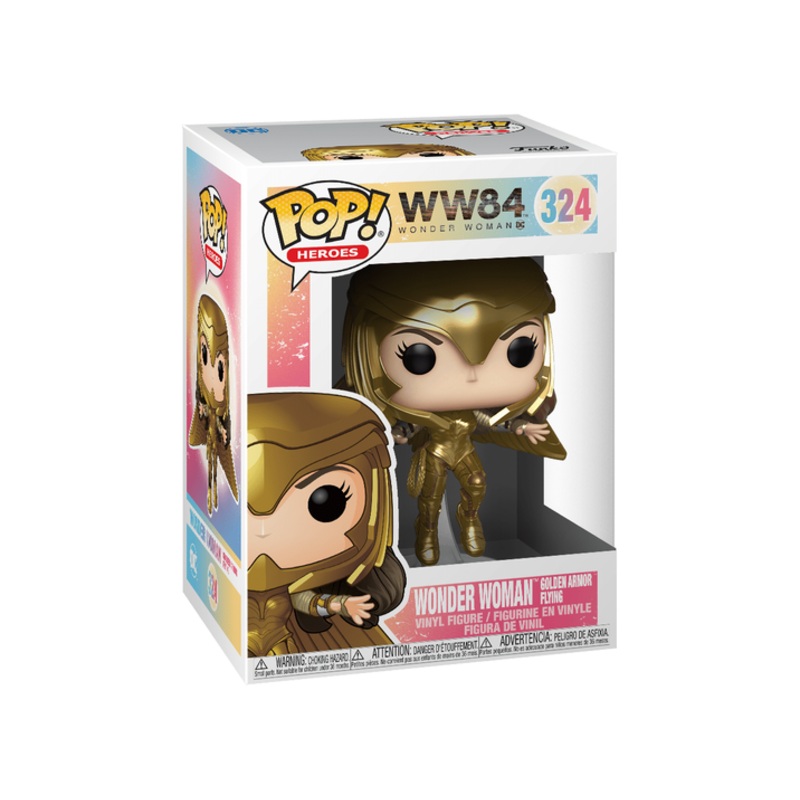 POP! - DC Super Heroes - WW84 - Wonder Woman with Golden Armour Flying