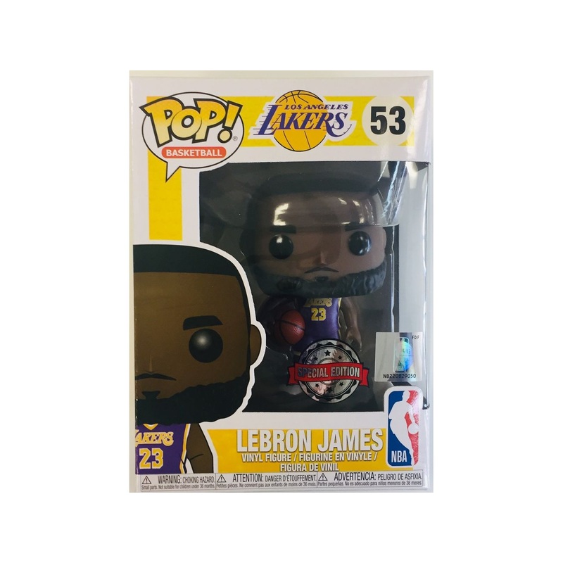 POP! - Sports - NBA - Lakers - Lebron James - Purple Uniform - Special Edition
