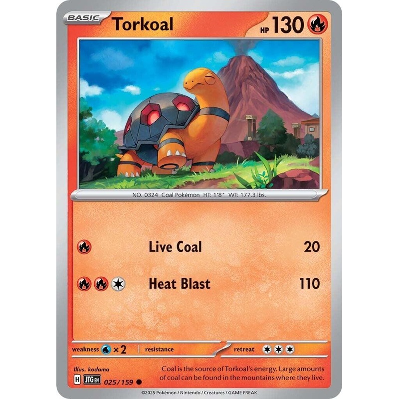 Torkoal (025/159) [Scarlet & Violet: Journey Together]