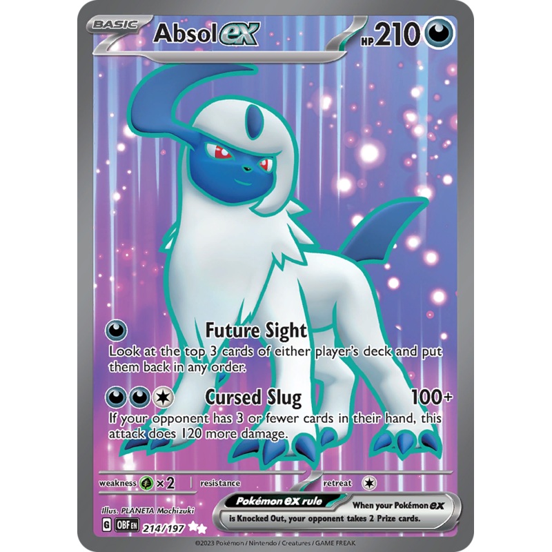 Absol ex (214/197) [Scarlet & Violet: Obsidian Flames]