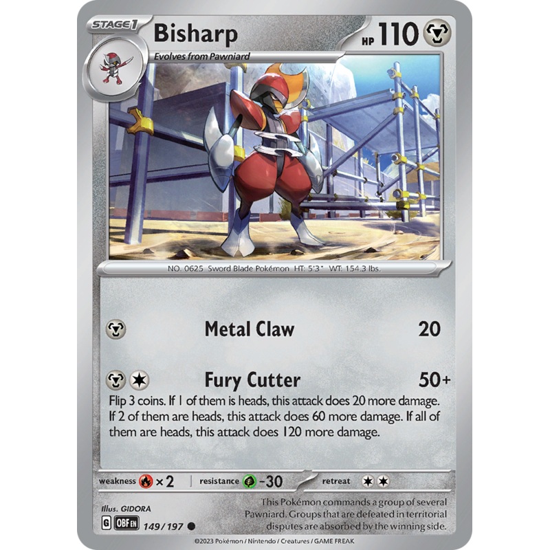 Bisharp (149/197) [Scarlet & Violet: Obsidian Flames]