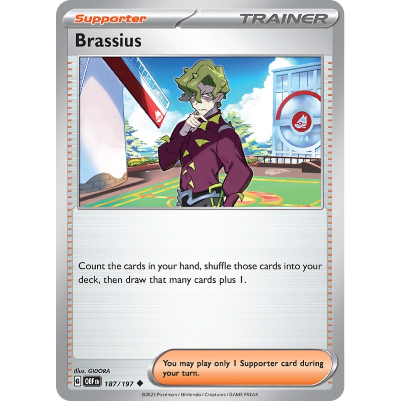 Brassius (187/197) [Scarlet & Violet: Obsidian Flames]