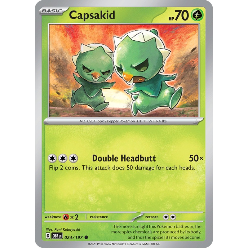 Capsakid (024/197) [Scarlet & Violet: Obsidian Flames]