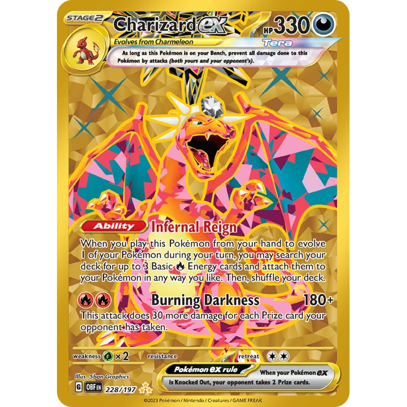 Charizard ex (228/197) [Scarlet & Violet: Obsidian Flames]