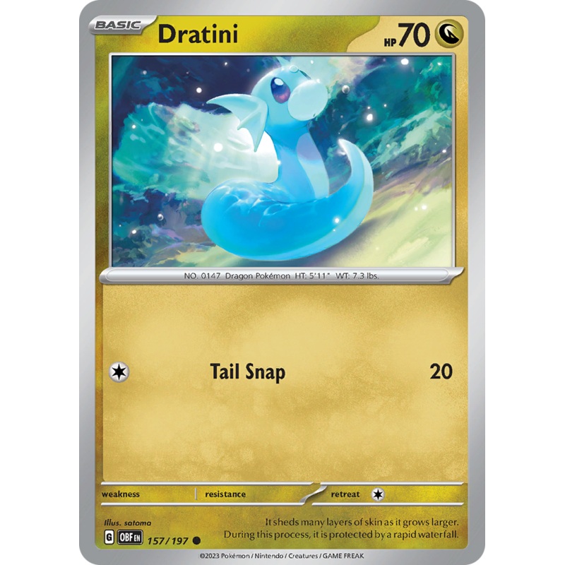 Dratini (157/197) [Scarlet & Violet: Obsidian Flames]