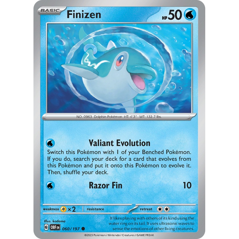 Finizen (060/197) [Scarlet & Violet: Obsidian Flames]