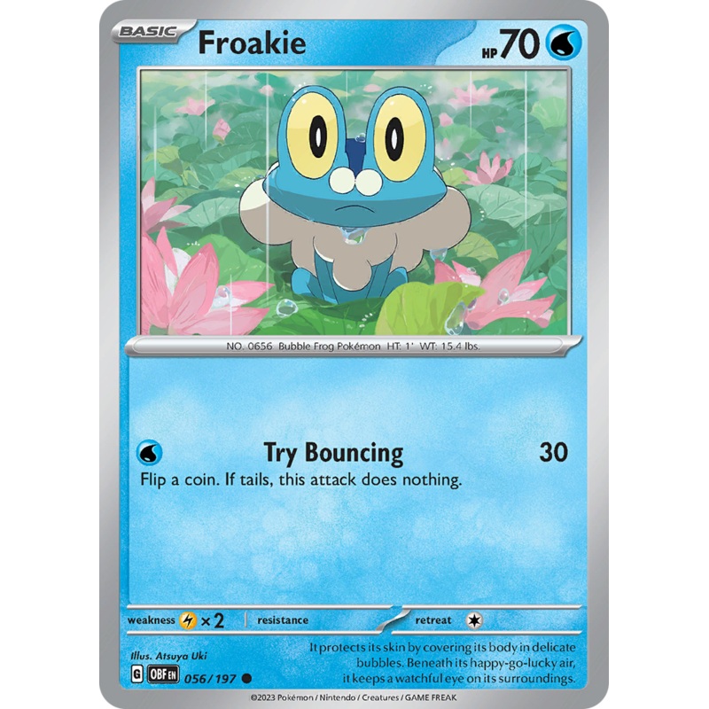 Froakie (056/197) [Scarlet & Violet: Obsidian Flames]