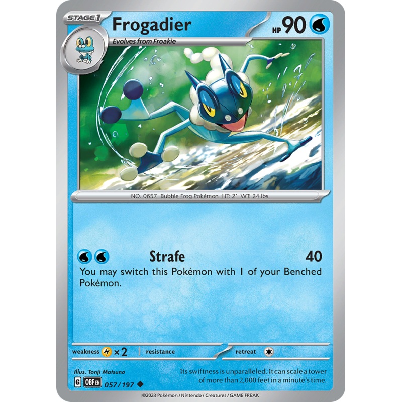 Frogadier (057/197) [Scarlet & Violet: Obsidian Flames]
