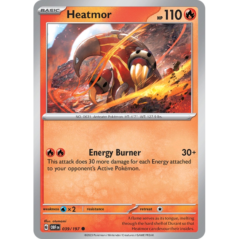 Heatmor (039/197) [Scarlet & Violet: Obsidian Flames]