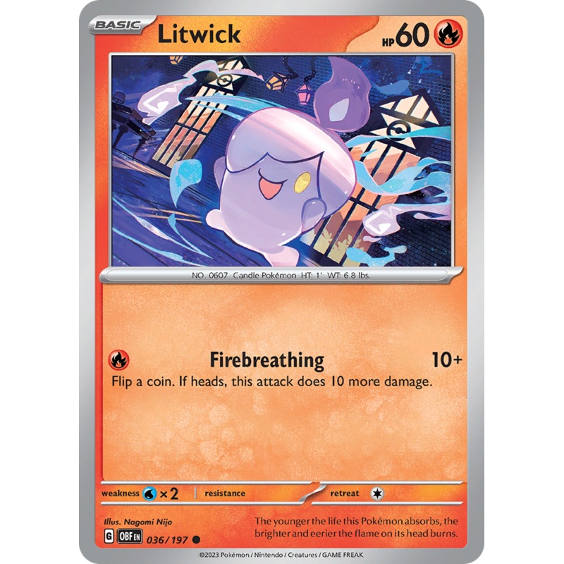 Litwick (036/197) [Scarlet & Violet: Obsidian Flames]