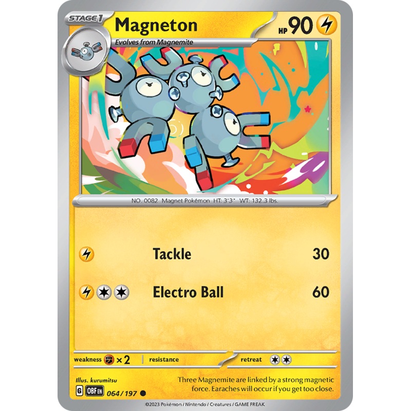 Magneton (064/197) [Scarlet & Violet: Obsidian Flames]
